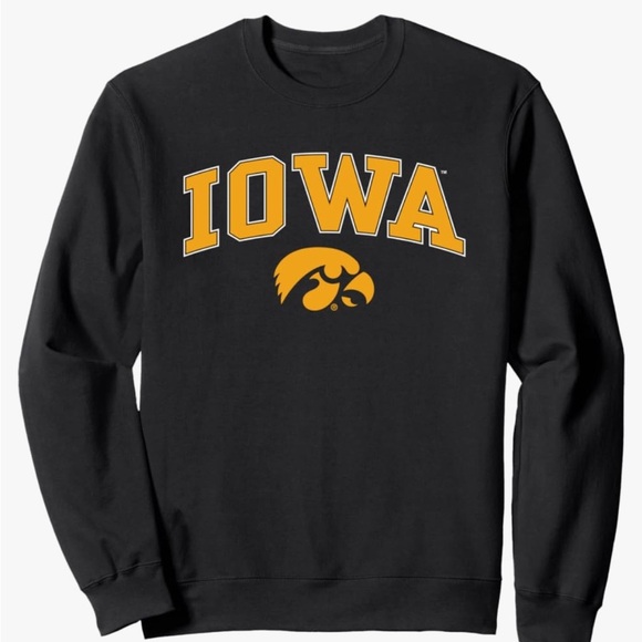 Iowa Hawkeyes Arch Over Officially Licensed Sweatshirt - Picture 1 of 7